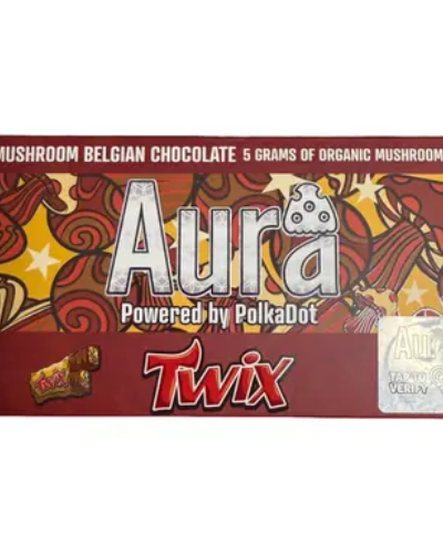 Aura Mushroom Chocolate Bar Powered By Polkadot - Twix
