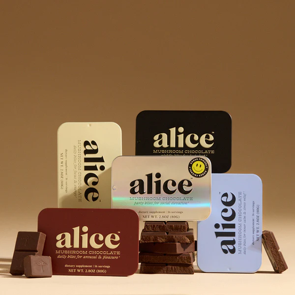 Buy Alice Mushroom Chocolate Bar