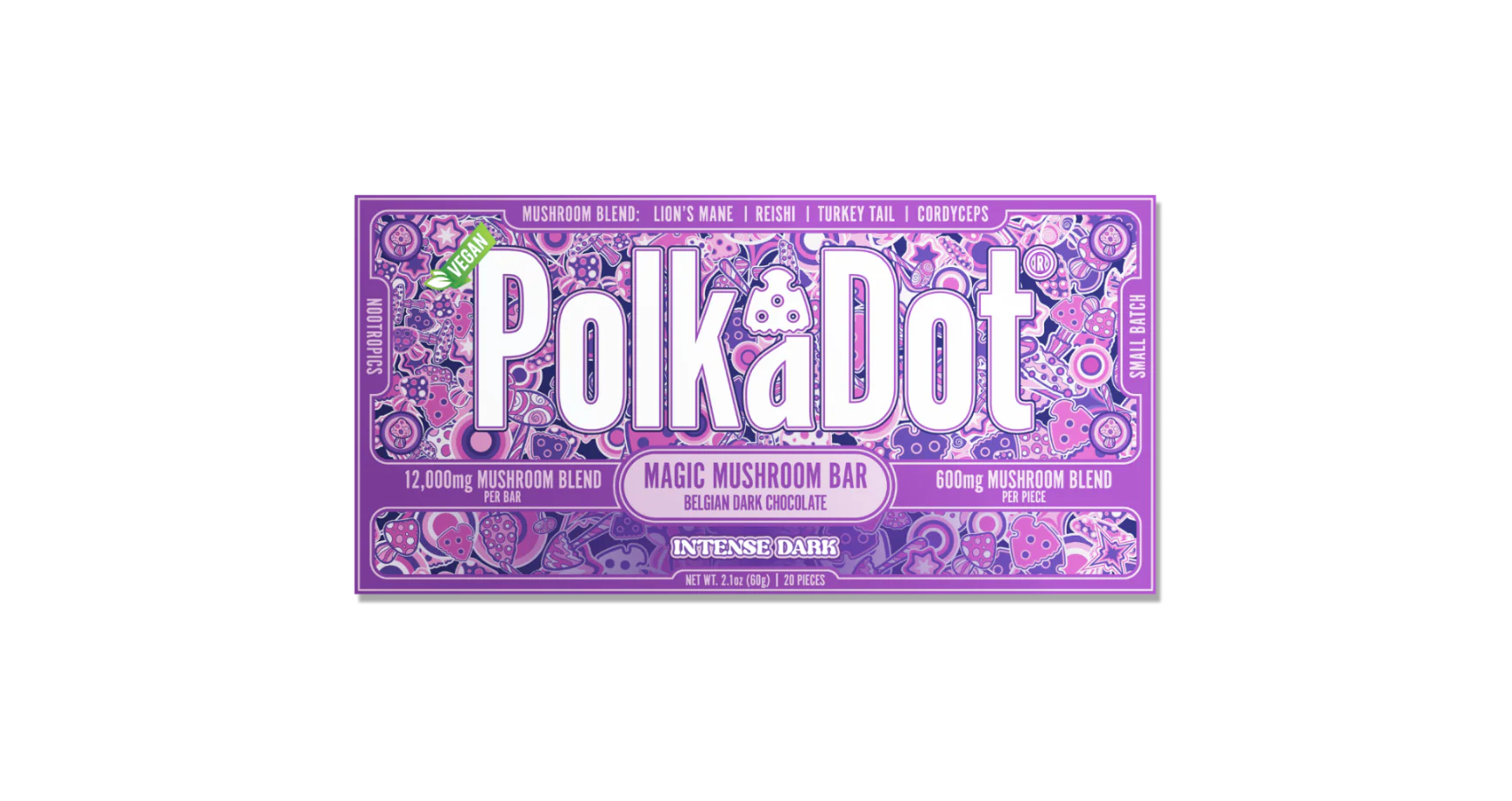 Buy Polkadot Mushroom Chocolate Bar