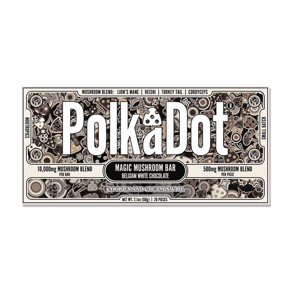 Buy Polkadot Mushroom Chocolate Bar