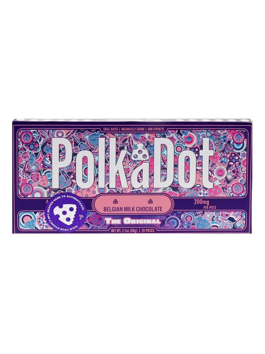 Buy Polkadot Mushroom Chocolate Bar
