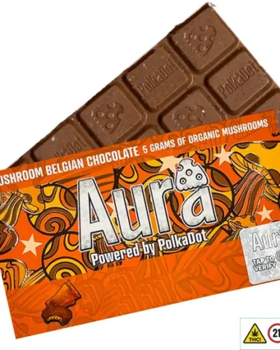 Aura Mushroom Chocolate Bar Powered By Polkadot - Reese's