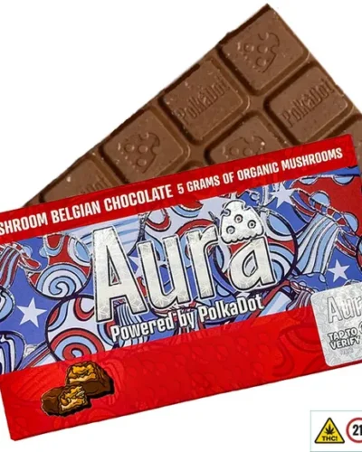 Aura Mushroom Chocolate Bar Powered By Polkadot - Snickers