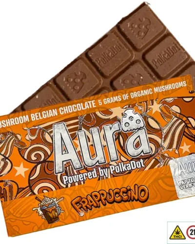 Aura Mushroom Chocolate Bar Powered By Polkadot - Frappuccino
