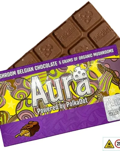 Aura Mushroom Chocolate Bar Powered By Polkadot - MilkyWay